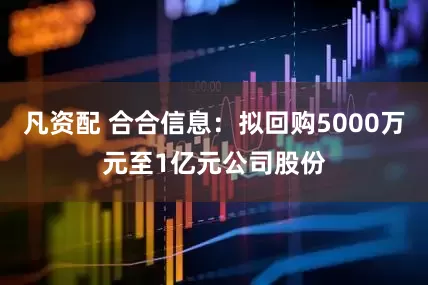 凡资配 合合信息：拟回购5000万元至1亿元公司股份